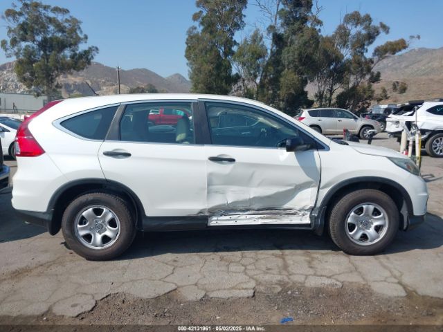 5J6RM3H31FL004913 Honda CR-V LX