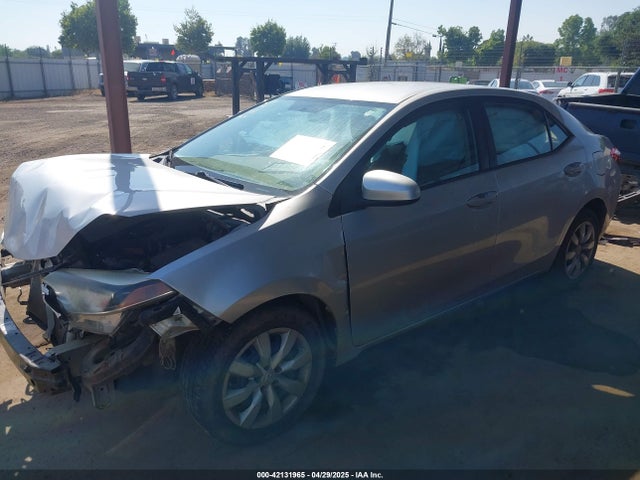 5YFBURHE0GP494345 Toyota COROLLA LE