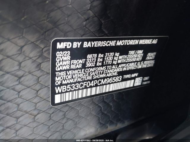 WB533CF04PCM96583 BMW 2023