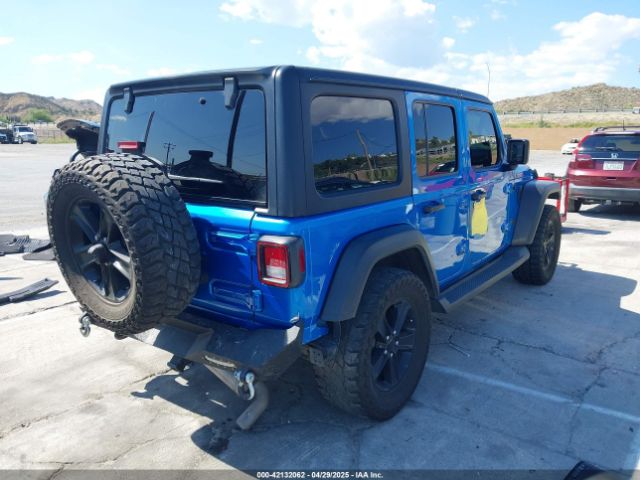 1C4HJXDN3NW196406 Jeep Wrangler Unlimited Sport Altitude 4x4