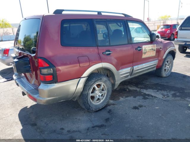 2001 MITSUBISHI MONTERO JA4MW31R51J026002 Photo 3