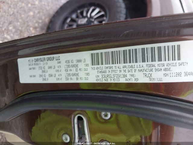 3C6UR5GL5FG501384 RAM 2500 Longhorn