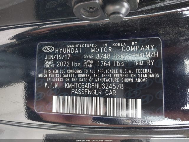 KMHTC6AD8HU324578 Hyundai Veloster Value Edition