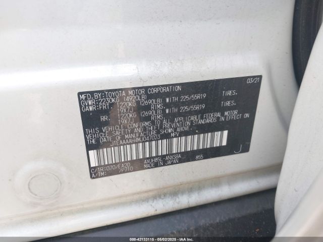 JTEAAAAH4MJ047023 Toyota Venza Limited