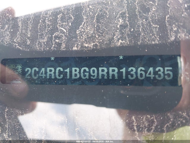 2C4RC1BG9RR136435 Chrysler Pacifica Touring L