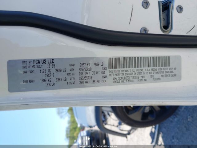 3C4NJDBB2LT131916 Jeep Compass Altitude 4x4