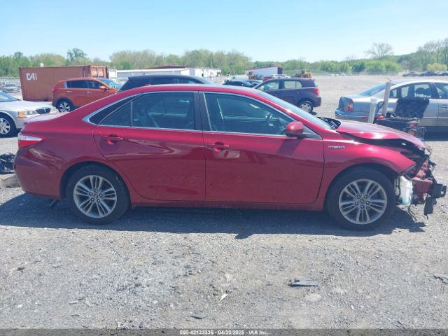 4T1BD1FK9FU163867 Toyota Camry Hybrid Se