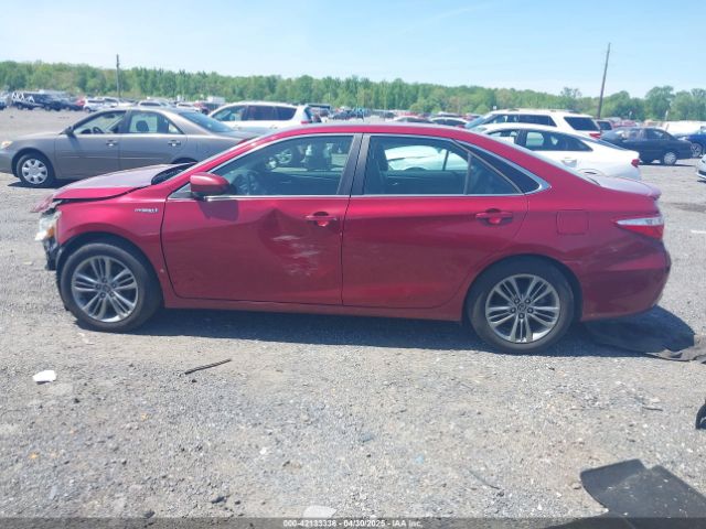 4T1BD1FK9FU163867 Toyota Camry Hybrid Se