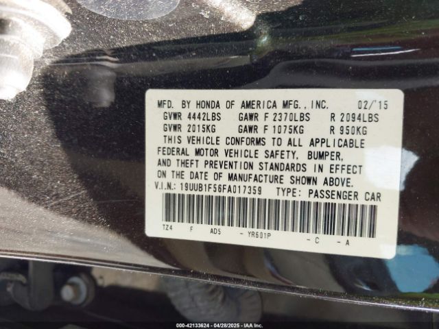 2015 ACURA TLX 19UUB1F56FA017359 Photo 8