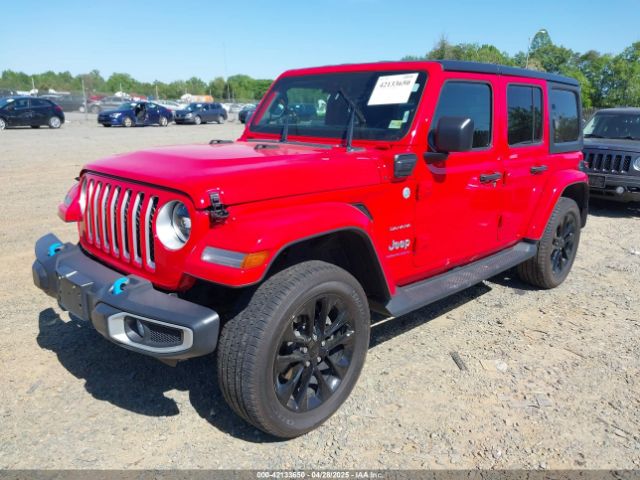 1C4JJXP63PW568190 Jeep Wrangler 4xe Sahara 4x4