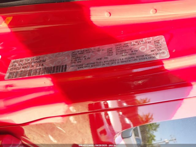 1C4JJXP63PW568190 Jeep Wrangler 4xe Sahara 4x4