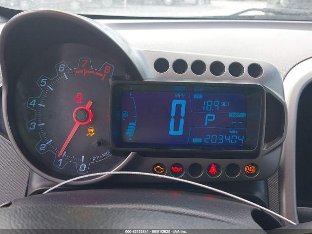 1G1JC5SH5F4167783 Chevrolet Sonic Lt Auto