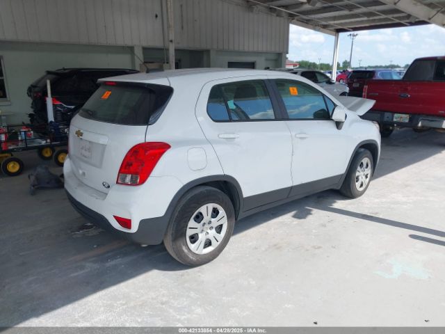 KL7CJKSB6JB587974 Chevrolet TRAX LS