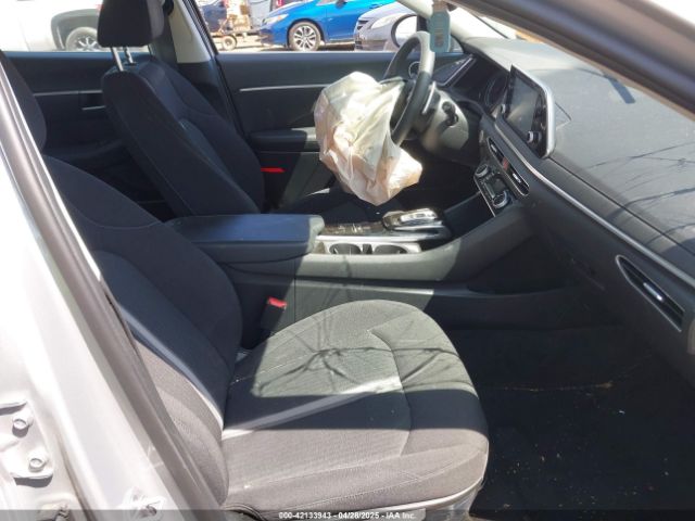 KMHL24JJ6PA060242 Hyundai Sonata Hybrid Blue