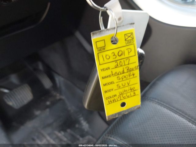 SALWR2FE4HA176613 Land Rover Range Rover Sport 5.0l V8 Supercharged/5.0l V8 Supercharged Dynamic
