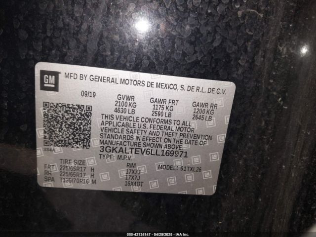 2020 GMC TERRAIN 3GKALTEV6LL169971 Photo 8