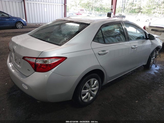 2T1BURHE4GC609223 Toyota COROLLA LE