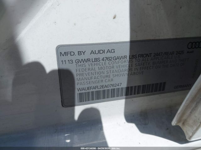 2014 AUDI A4 WAUEFAFL2EA076247 Photo 8