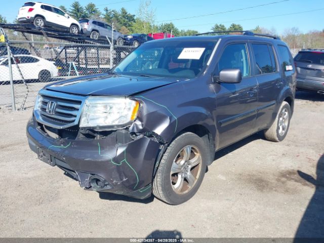 5FNYF4H71EB025413 Honda Pilot Ex-l