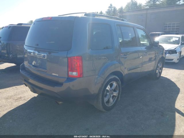 5FNYF4H71EB025413 Honda Pilot Ex-l