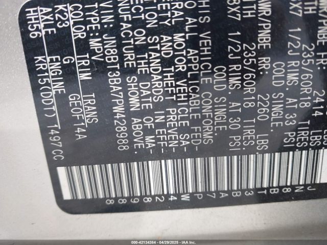 2023 NISSAN ROGUE JN8BT3BA7PW428988 Photo 8