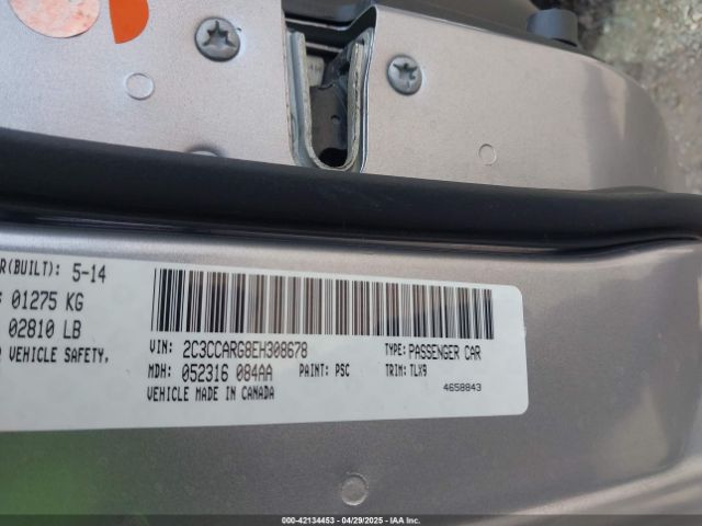 2C3CCARG8EH308678 Chrysler 300