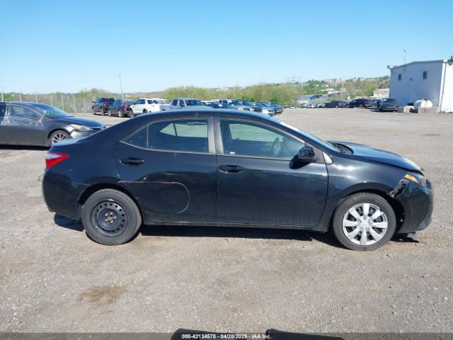 2T1BURHE6FC475488 Toyota COROLLA LE