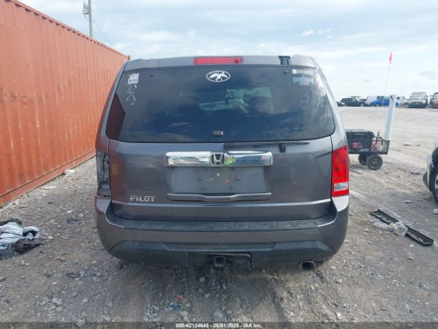 5FNYF3H49EB003188 Honda Pilot Ex