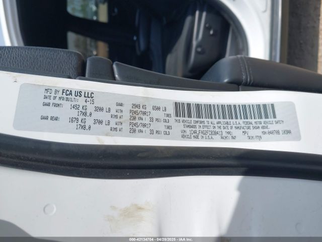1C4RJFAG2FC838413 Jeep Grand Cherokee Laredo