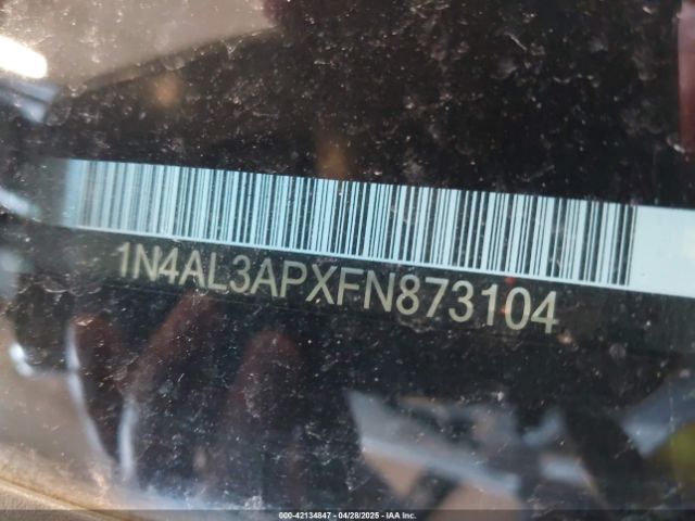 1N4AL3APXFN873104 Nissan Altima 2.5 S