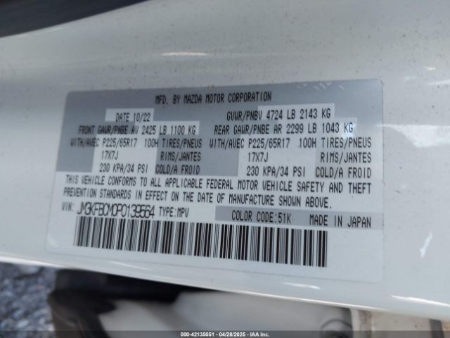JM3KFBCM0P0139564 Mazda Cx-5 2.5 S Preferred