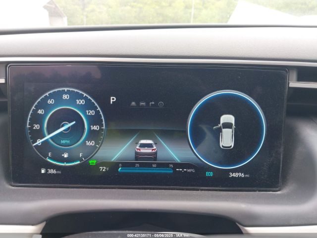 KM8JFCA11PU111697 Hyundai Tucson Hybrid Sel Convenience