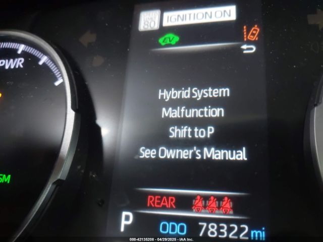 4T3RWRFVXNU057564 Toyota Rav4 Hybrid Xle
