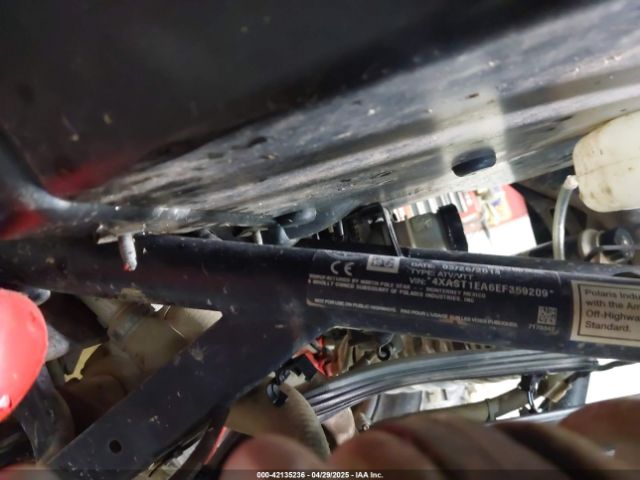 2014 POLARIS RZR 4XAST1EA6EF359209 Photo 9