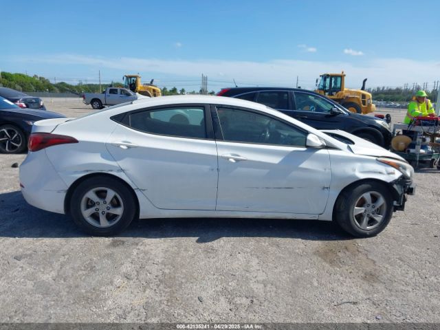 5NPDH4AE6FH599820 Hyundai ELANTRA SE