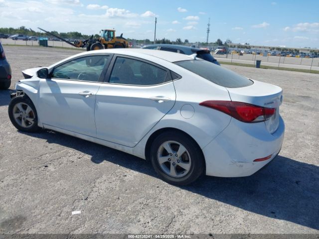 5NPDH4AE6FH599820 Hyundai ELANTRA SE
