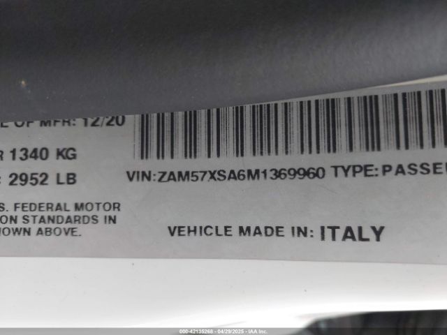 2021 MASERATI GHIBLI ZAM57XSA6M1369960 Photo 8