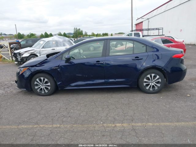 JTDEAMDE1MJ001447 Toyota Corolla Hybrid Le