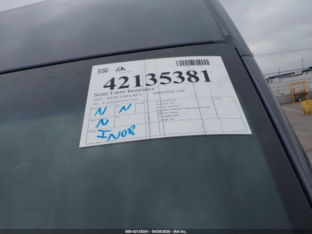 W1W4EBHY0MT073290 Mercedes-Benz Sprinter 2500 Standard Roof V6