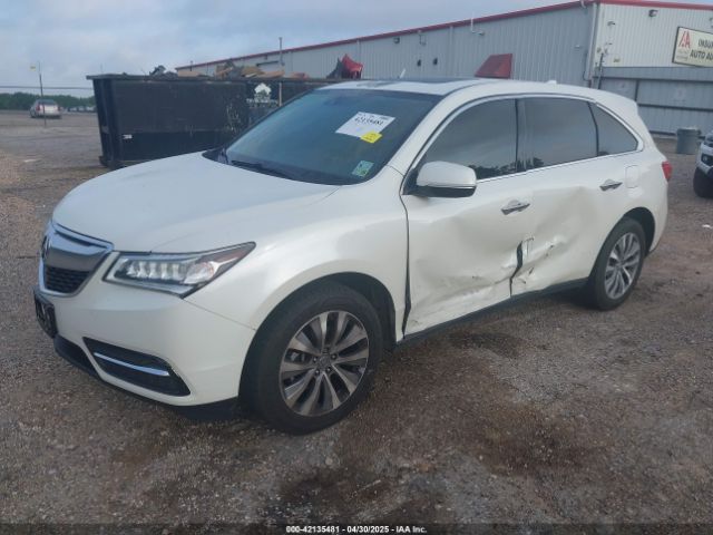 2015 ACURA MDX 5FRYD4H46FB030022 Photo 1