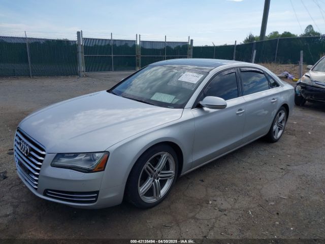 2013 AUDI A8 L WAURGAFD5DN029065 Photo 1
