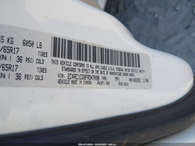 2C4RC1CG9FR547098 Chrysler Town & Country Touring-l