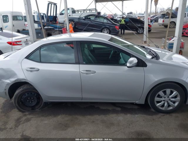 5YFBURHE2GP415600 Toyota COROLLA LE