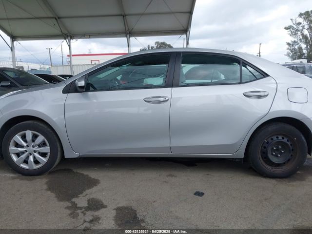 5YFBURHE2GP415600 Toyota COROLLA LE