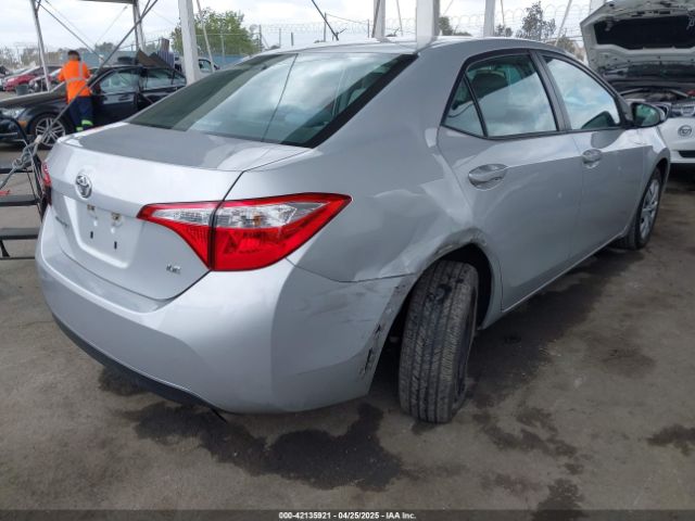 5YFBURHE2GP415600 Toyota COROLLA LE
