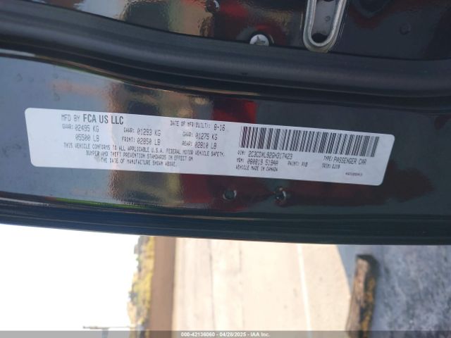 2C3CDXL92GH317423 Dodge Charger Srt Hellcat
