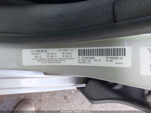 2015 CHRYSLER 200 1C3CCCAB6FN680282 Photo 8