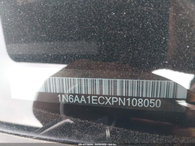 1N6AA1ECXPN108050 Nissan Titan Sv 4x4