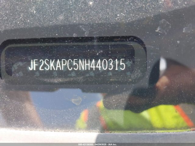 JF2SKAPC5NH440315 Subaru Forester Limited