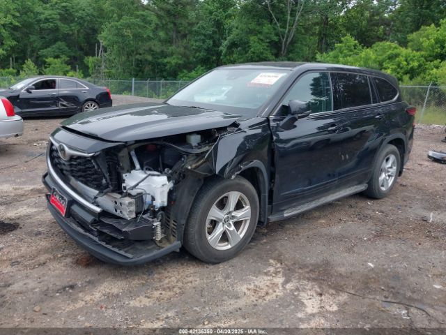 5TDZZRAH3NS558032 Toyota Highlander Le